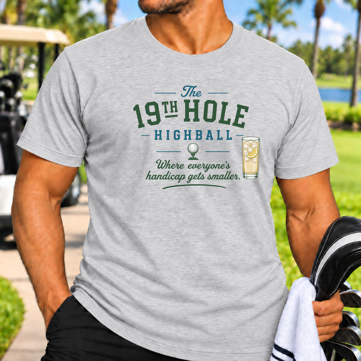 19th Hole Highball T-Shirt