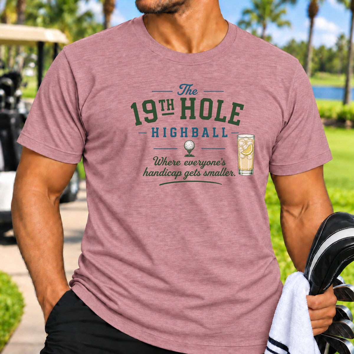 19th Hole Highball T-Shirt