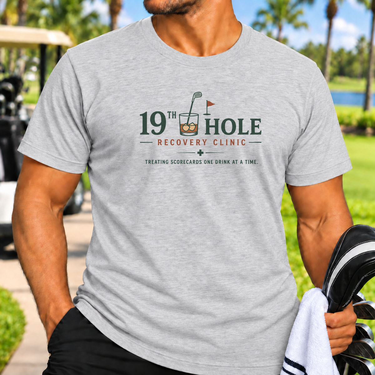 19th Hole Recovery Clinic T-Shirt