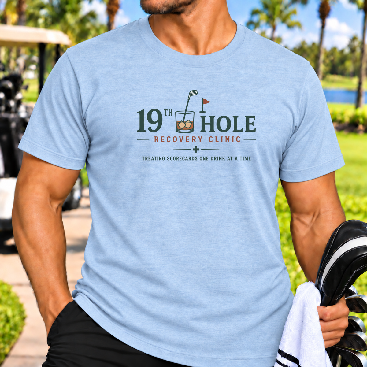 19th Hole Recovery Clinic T-Shirt