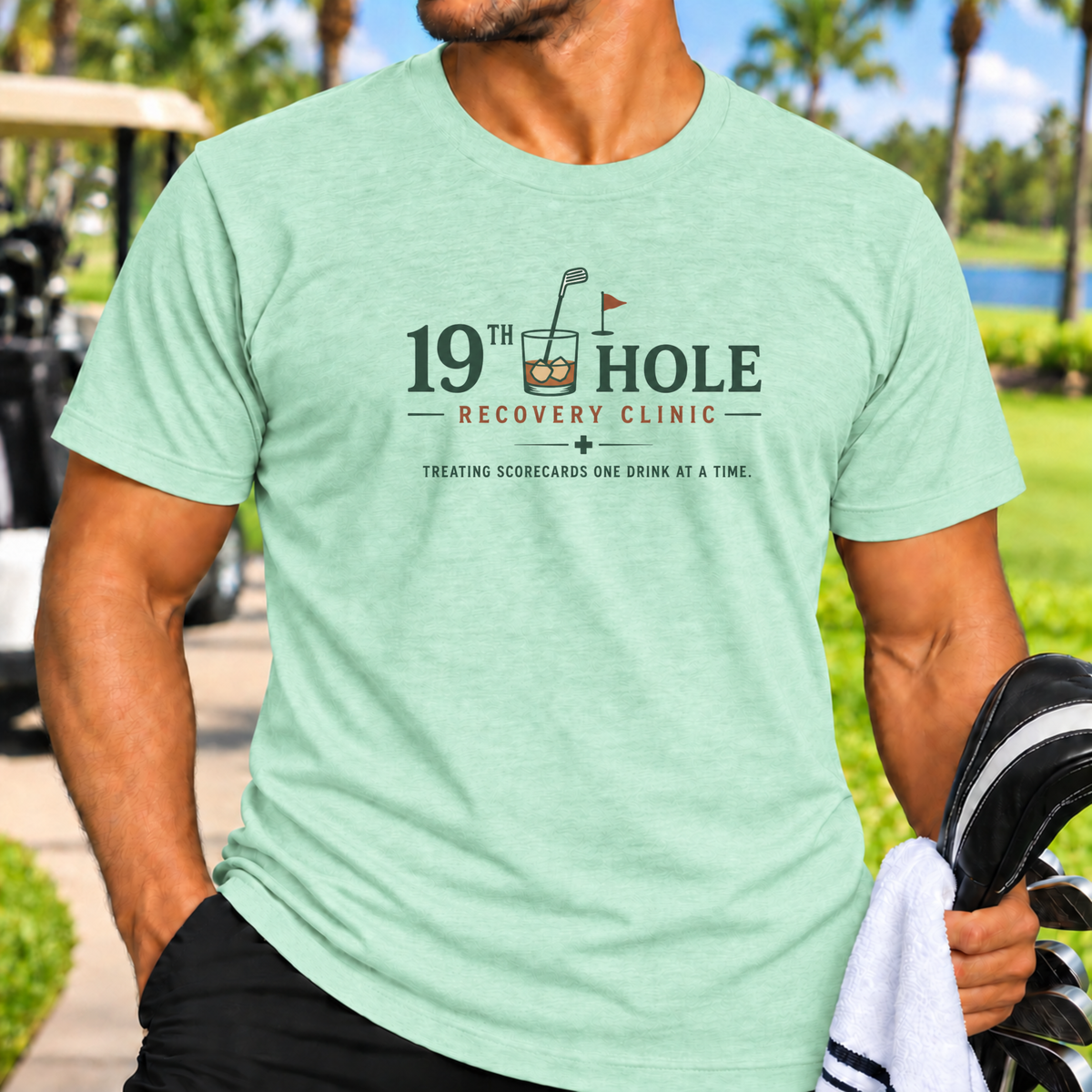 19th Hole Recovery Clinic T-Shirt