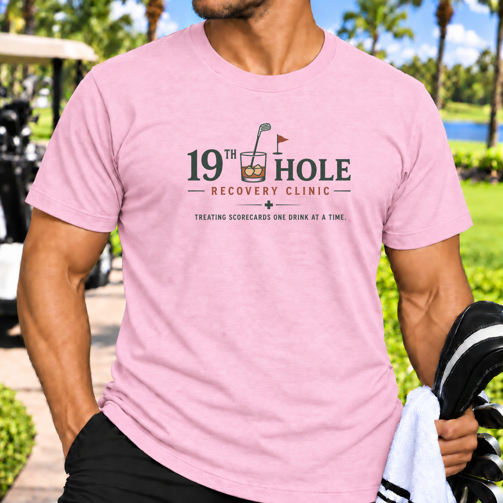 19th Hole Recovery Clinic T-Shirt