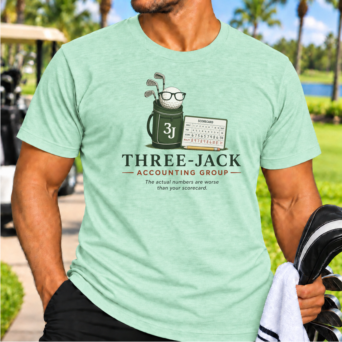 Three-Jack Accounting Group T-Shirt