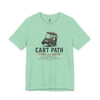 Cart Path Tire and Auto T-Shirt