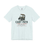 Cart Path Tire and Auto T-Shirt