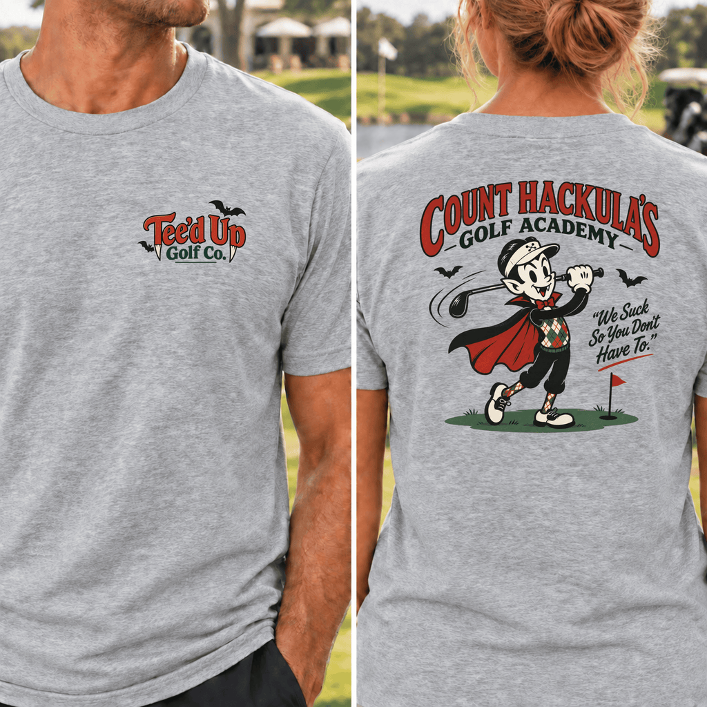Count Hackula's Golf Academy T-Shirt