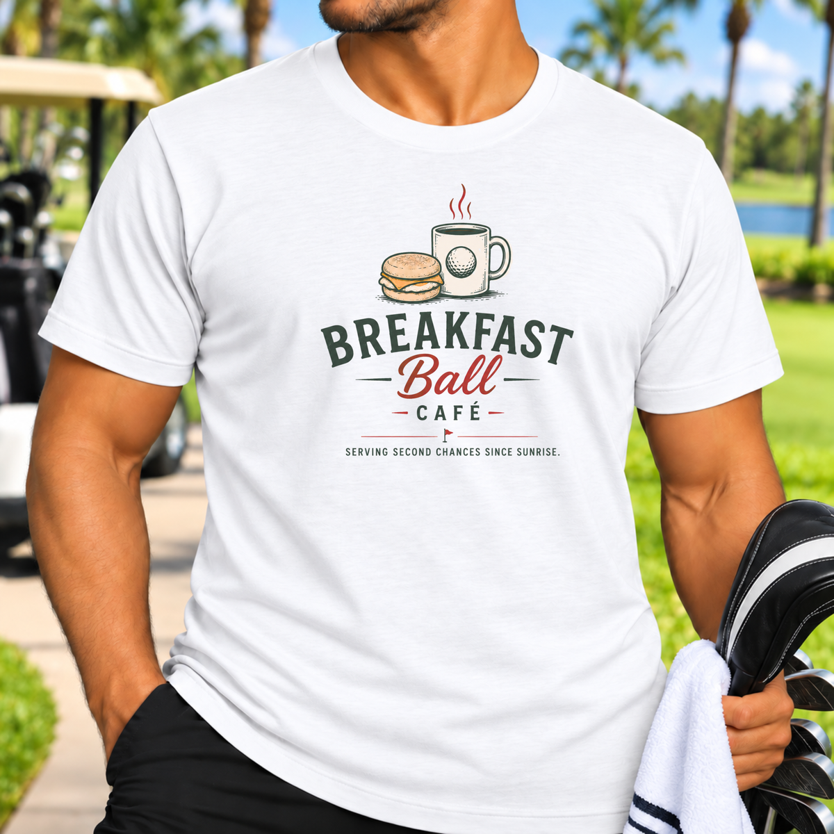 Breakfast Ball Cafe T-Shirt