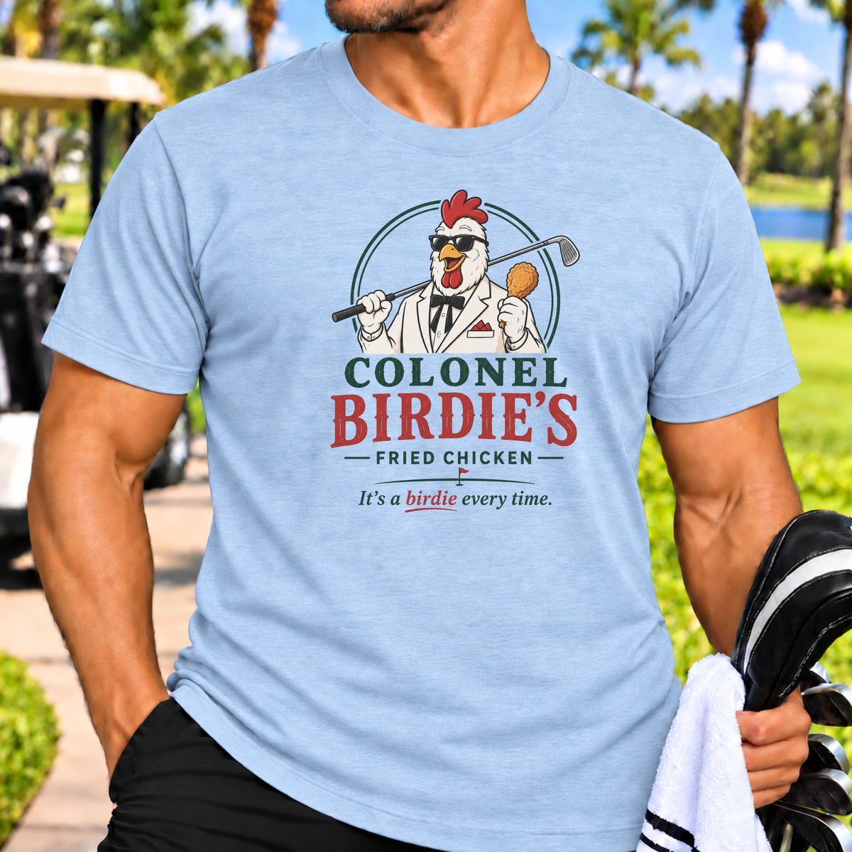 Colonel Birdie's Fried Chicken T-Shirt