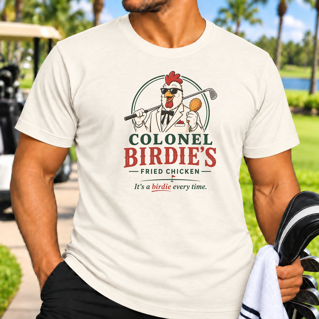Colonel Birdie's Fried Chicken T-Shirt