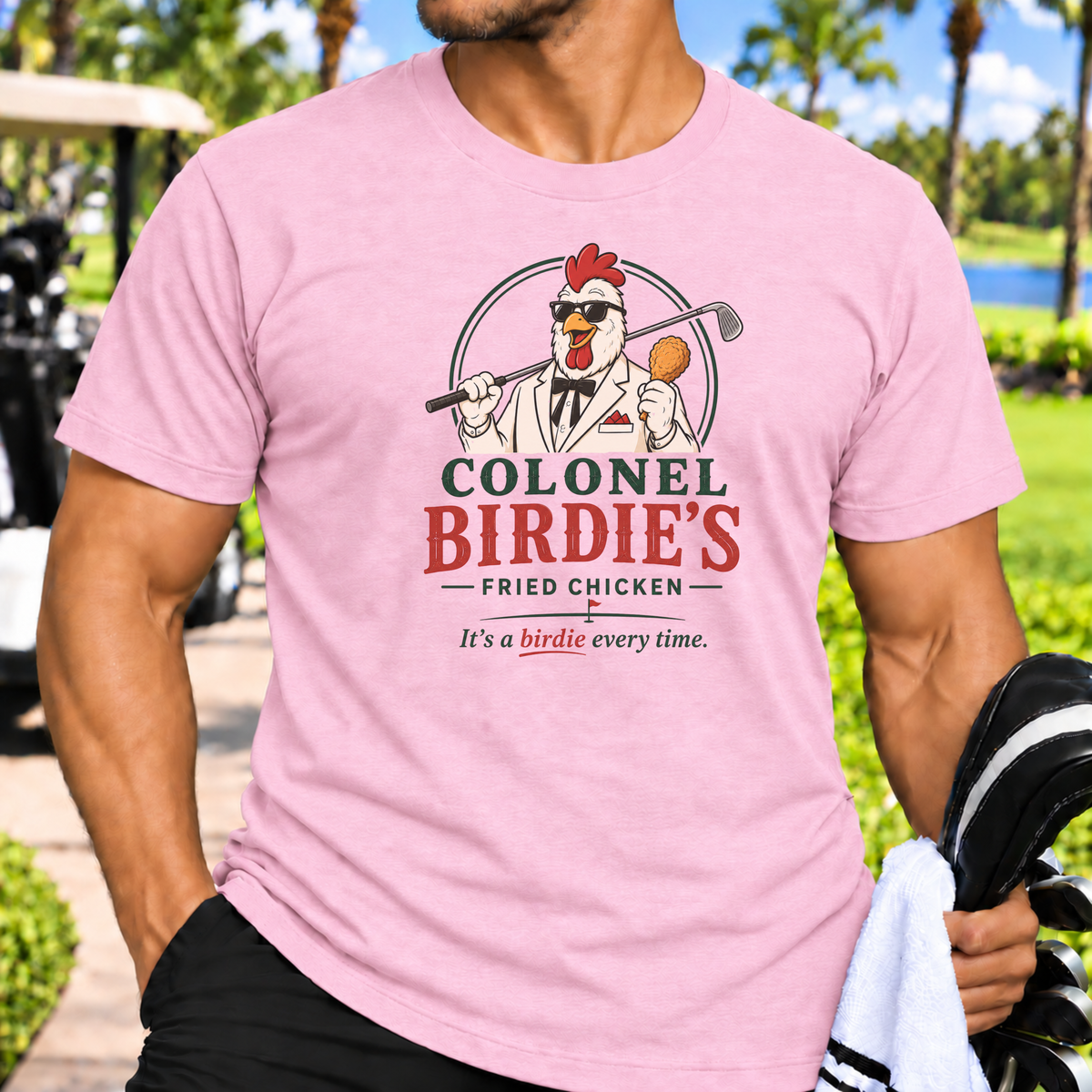 Colonel Birdie's Fried Chicken T-Shirt