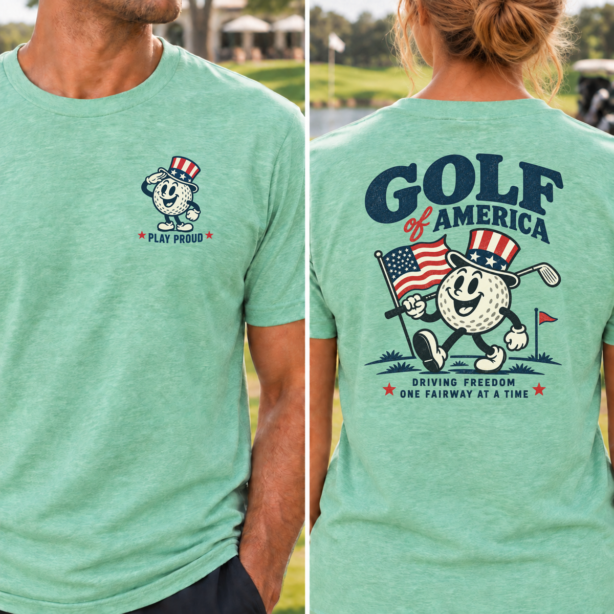 Golf of America T‑Shirt