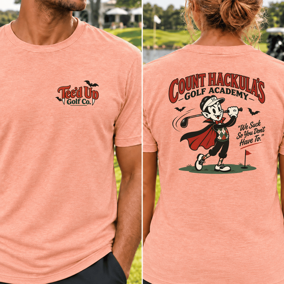 Count Hackula's Golf Academy T-Shirt