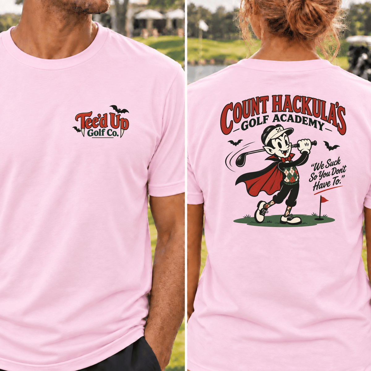 Count Hackula's Golf Academy T-Shirt