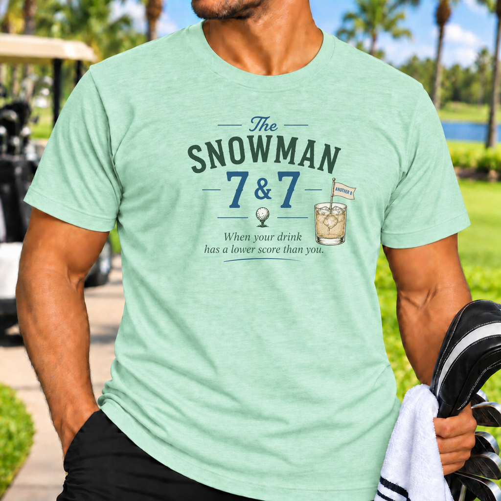 Snowman 7 & 7 T-Shirt