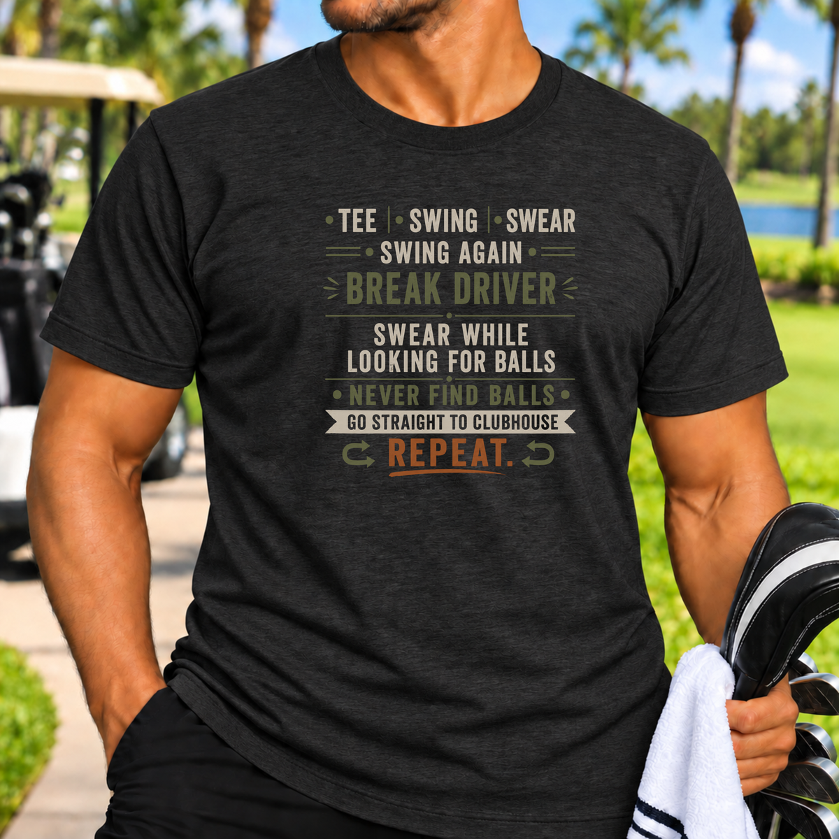 Tee, Swing, Swear T-Shirt