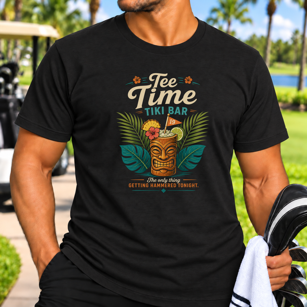 Tee Time Tiki Bar Tee